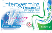 ENTEROGERMINA 2 MILIARDI/5 ML  SOSPENSIONE ORALE 20 FLACONCINI 5 ML