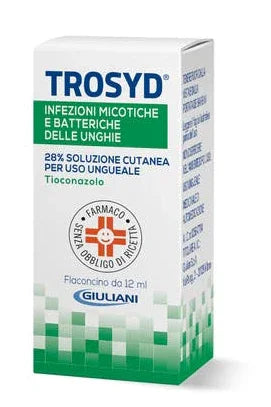 TROSYD 28% SOLUZIONE CUTANEA PER USO UNGUEALE FLACONCINO 12 ML - Farmaspeed