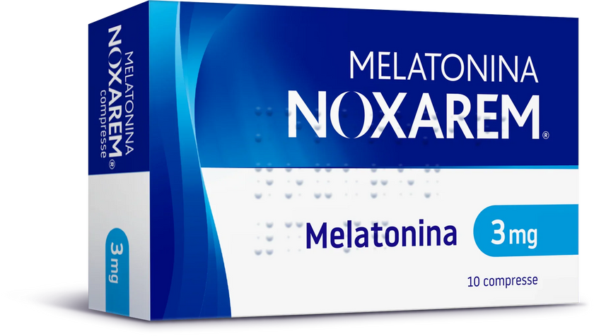 MELATONINA NOXAREM 3 MG COMPRESSE 10 COMPRESSE IN BLISTER PVC/AL - Farmaspeed