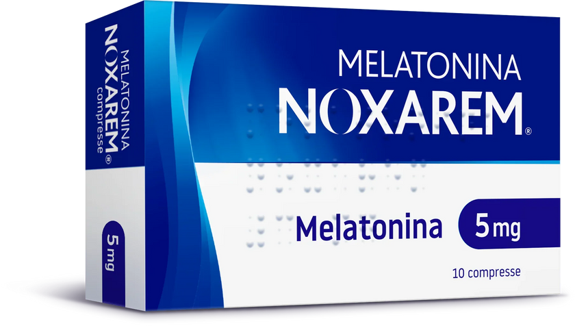 MELATONINA NOXAREM 5 MG COMPRESSE 10 COMPRESSE IN BLISTER PVC/AL - Farmaspeed