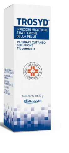 TROSYD 1% SPRAY CUTANEO SOLUZIONE CONTENITORE MULTIDOSE DA 30 G CON POMPA SPRAY