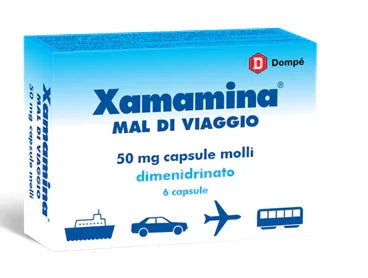 XAMAMINA MAL DI VIAG 50 MG CAPSULE MOLLI 6 CAPSULE - Farmaspeed
