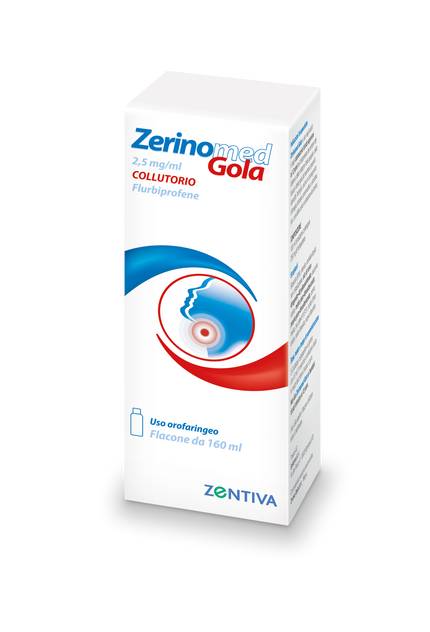 ZERINOMED GOLA 0,25% COLLUTORIO FLACONE DA 160 ML