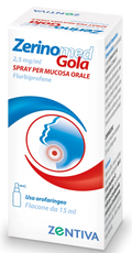 ZERINOMED GOLA 0,25% SPRAY PER MUCOSA ORALE FLACONE DA 15 ML - Farmaspeed