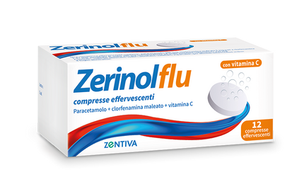ZERINOLFLU COMPRESSE EFFERVESCENTI 12 COMPRESSE