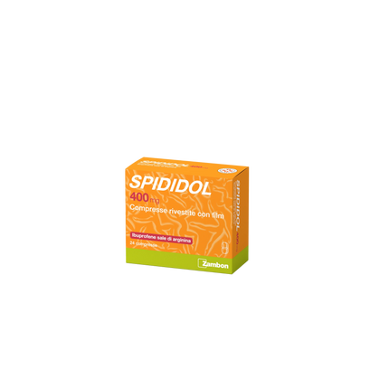 SPIDIDOL 400 MG COMPRESSE RIVESTITE CON FILM 24 COMPRESSE IN BLISTER AL/PE/PA - Farmaspeed