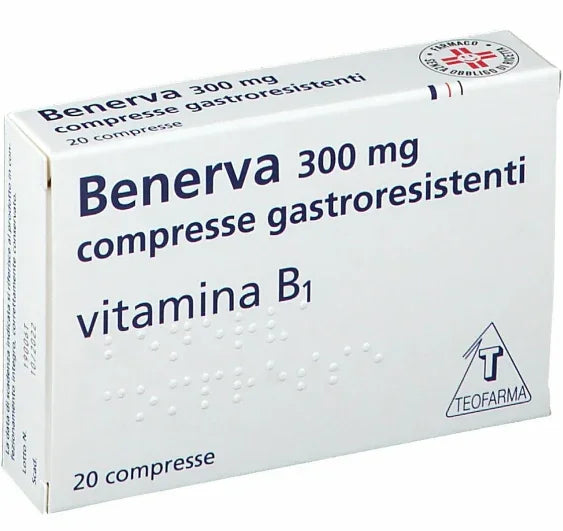 BENERVA 300 MG COMPRESSE GASTRORESISTENTI 20 COMPRESSE - Farmaspeed
