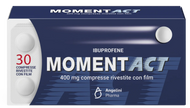 MOMENTACT 400 MG COMPRESSE RIVESTITE CON FILM 30 COMPRESSE IN BLISTER PVC/PVDC/AL - Farmaspeed