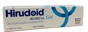 HIRUDOID 40000UI 40,000 IU GEL 1 AL TUBE OF 100 G