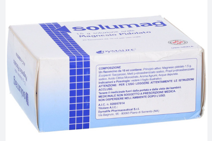 SOLUMAG 2,25 G POLVERE PER SOLUZIONE ORALE 20 BUSTINE