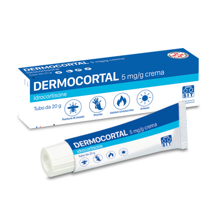 DERMOCORTAL 5 MG/G CREMA TUBO 20 G