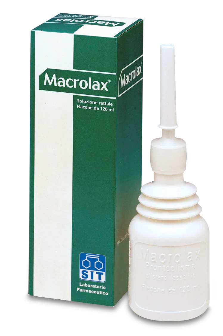 MACROLAX 36 G/120 ML + 0,24 G/120 ML SOLUZIONE RETTALE FLACONE DA 120 ML - Farmaspeed