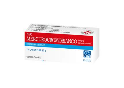 NEOMERCUROCROMO BIANCO POLVERE FLAC 20 G