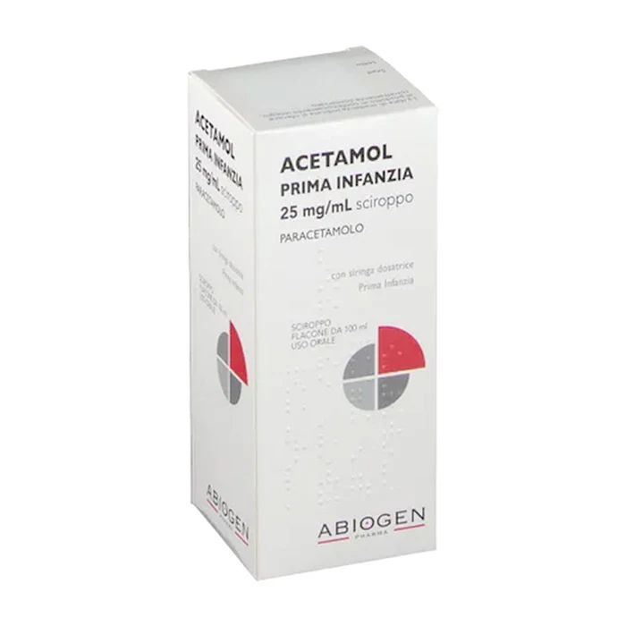 ACETAMOL EARLY CHILDHOOD 25 MG/ML SYRUP 1 BOTTLE 100 ML