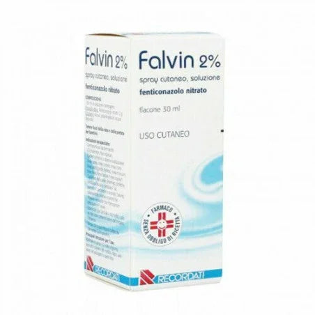 FALVIN 20 MG/G SPRAY CUTANEO SOLUZIONE FLACONE 30 ML - Farmaspeed