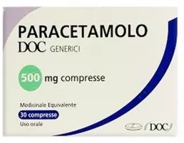 PARACETAMOLO DOC 500 MG COMPRESSA 30 COMPRESSE IN BLISTER PVC
