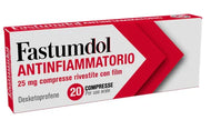 FASTUMDOL ANTINF 25 MG COMPRESSE RIVESTITE CON FILM 20 COMPRESSE IN BLISTER ACLAR/AL - Farmaspeed