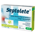 SEPTOLETE AROMA LIMONE E FIORI DI SAMBUCO 3 MG/1 ML PASTIGLIE 16 PASTIGLIE PVC/PE/PVDC/AL - Farmaspeed