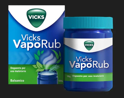 VICKS VAPORUB VAPORE PER INALAZIONE UNGUENTO VASETTO IN PP DA 100 G - Farmaspeed