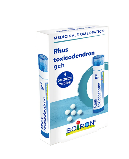 RHUS TOX BOI 9 CH GRANULI 3 CONTENITORI MULTIDOSE IN PP DA 4 G (80 GRANULI) CON TAPPO DISPENSATORE IN PP - Farmaspeed