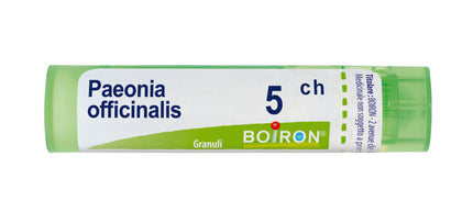 PAEONIA OFF BOI 5 CH GRANULI 1 CONTENITORE MULTIDOSE IN PP DA 4 G (80 GRANULI) CON TAPPO DISPENSATORE IN PP
