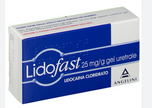 LIDOFAST 2,5% GEL URETRALE TUBO 15 G