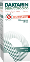 DAKTARIN 20 MG/G POLVERE CUTANEA 1 BARATTOLO DA 30 G - Farmaspeed