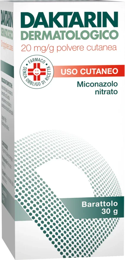 DAKTARIN 20 MG/G POLVERE CUTANEA 1 BARATTOLO DA 30 G - Farmaspeed