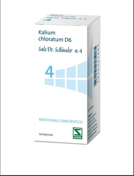 Kalium chloratum d6 salt dr.schussler n.4*d6 200 tablets bottle