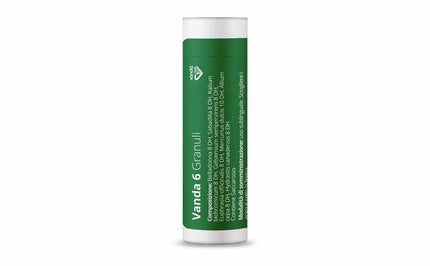 VANDA 6 GRANULI 1 CONTENITORE MULTIDOSE IN PP DA 4 G (80 GRANULI) CON TAPPO DISPENSATORE IN PS - Farmaspeed