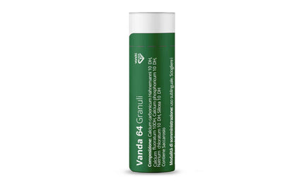 VANDA 64 GRANULI 1 CONTENITORE MULTIDOSE IN PP DA 4 G (80 GRANULI) CON TAPPO DISPENSATORE IN PS - Farmaspeed