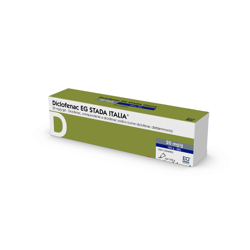 DICLOFENAC EG 20 MG/G GEL 1 TUBO IN AL DA 100 G - Farmaspeed
