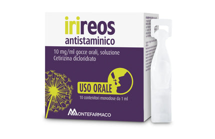 IRIREOS ANT 10 MG/ML GOCCE ORALI, SOLUZIONE 10 CONTENITORI MONODOSE IN PE DA 1 ML - Farmaspeed