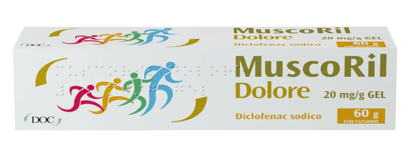 MUSCORIL DOLORE 20 MG/G GEL 1 TUBO IN PE/AL/PE DA 60 G - Farmaspeed