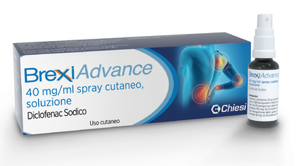 BREXIADVANCE 40 MG/ML SPRAY CUTANEO SOLUZIONE 1 FLACONE IN VETRO DA 30 ML/125 EROGAZIONI CON POMPA DOSATRICE