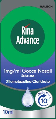 RINAADVANCE 1 MG/ML GOCCE NASALI SOLUZIONE 1 FLACONE DA 10 ML