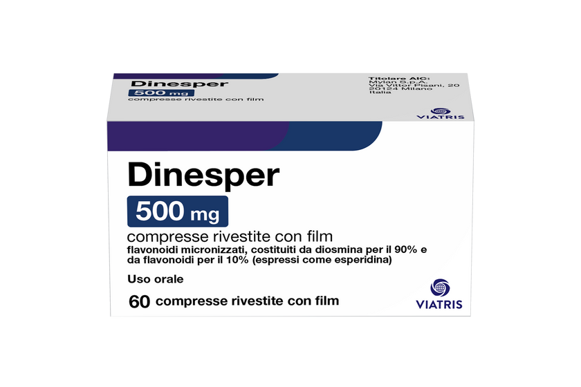 DINESPER 500 MG COMPRESSE RIVESTITE CON FILM 60 COMPRESSE IN BLISTER AL/PVC