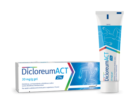 DICLOREUMACT 20 MG/G GEL 1 TUBO IN PE/AL/PE DA 60 G