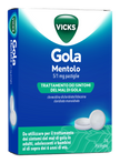 VICKS GOLA 5 MG/1 MG PASTIGLIE 24 PASTIGLIE GUSTO MENTOLO IN BLISTER AL-PVC/PETFE