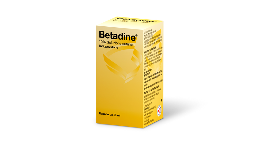 BETADINE 10% SOLUZIONE CUTANEA 1 FLACONE 50 ML