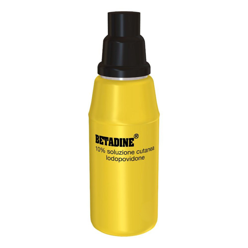 BETADINE 10% SOLUZIONE CUTANEA 1 FLACONE IN HDPE DA 120 ML