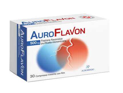 AUROFLAVON 500 MG COMPRESSE RIVESTITE CON FILM 30 COMPRESSE IN BLISTER PVC/AL