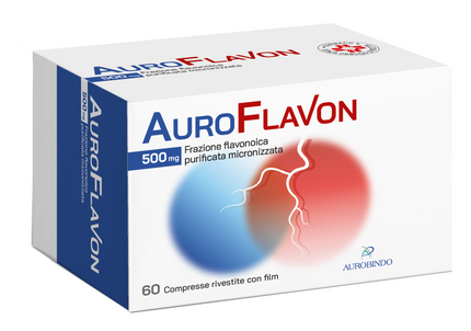 AUROFLAVON 500 MG COMPRESSE RIVESTITE CON FILM 60 COMPRESSE IN BLISTER PVC/AL