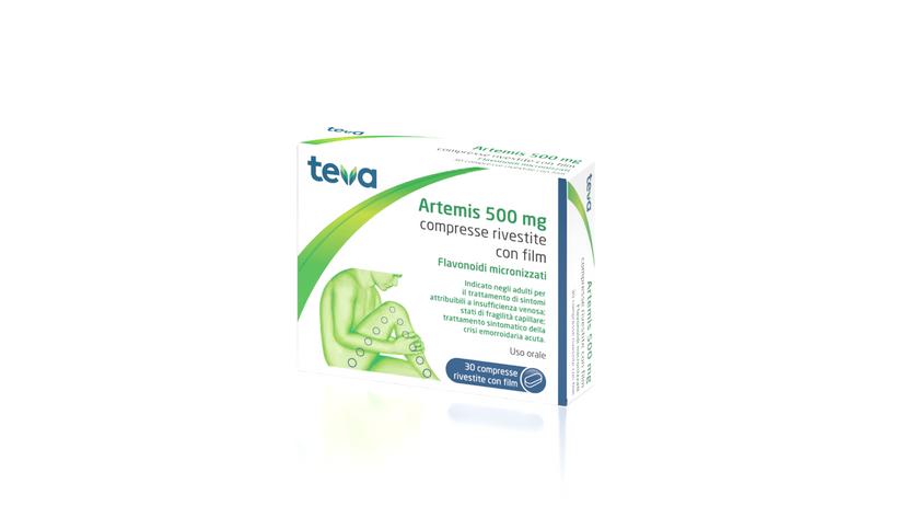 ARTEMIS 500 MG FILM-COATED TABLETS 30 TABLETS IN PVC/AL BLISTER