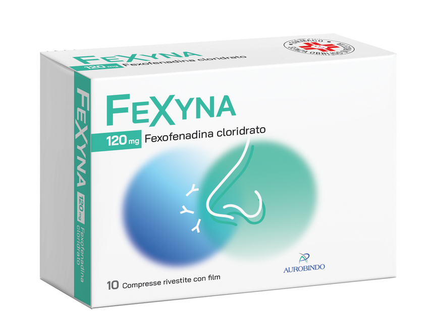 FEXYNA 120 MG COMPRESSE RIVESTITE CON FILM 10 COMPRESSE IN BLISTER PVC/PVDC/AL