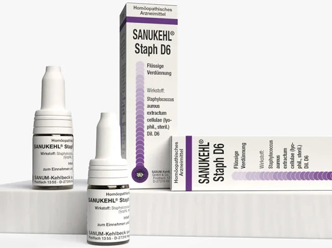 SANUKEHL STAPH D6 GTT 10ML - Farmaspeed