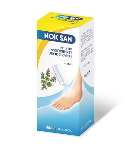 NOK SAN ABSORBENT DEODORANT POWDER 75 G