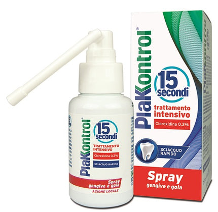 PLAKKONTROL 15 SECONDS MOUTHWASH SPRAY 50 ML