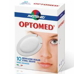 GARZA OCULARE MEDICATA MASTER-AID OPTOMED SUPER 10 PEZZI - Farmaspeed