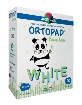 CEROTTO OCULARE PER ORTOTTICA ORTOPAD BIANCO JUNIOR 20 PEZZI - Farmaspeed